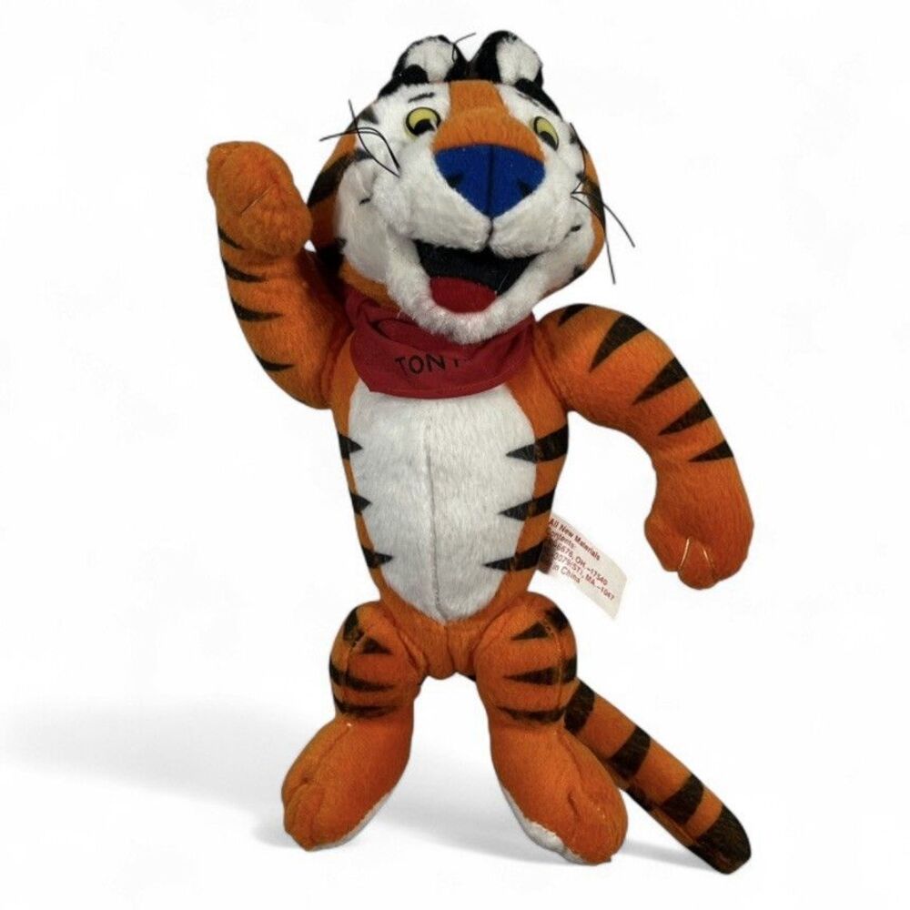 Vintage 1997 Kellogg’s Frosted Flakes Tony The Tiger Plush Stuffed Animal